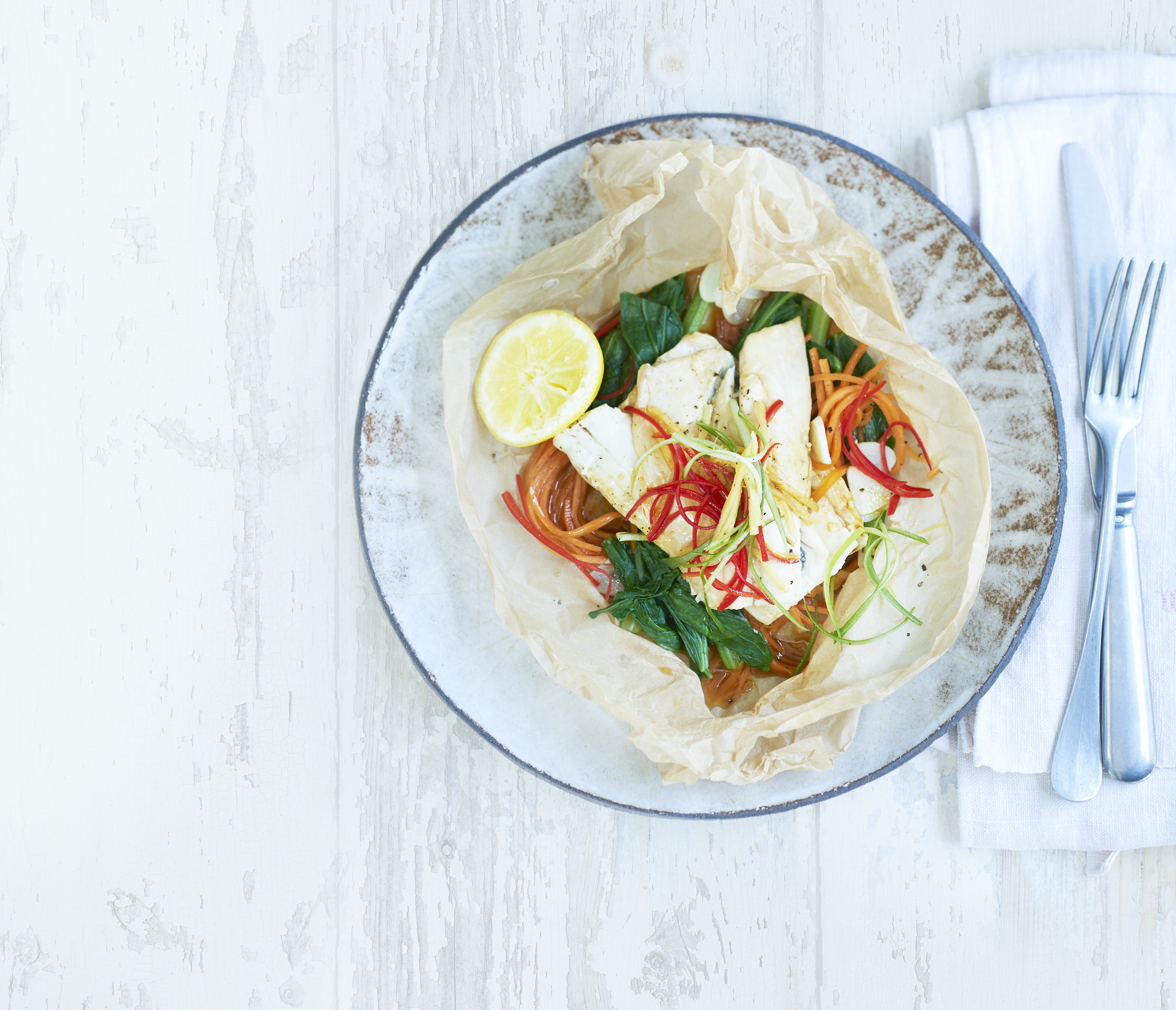 Cherrypick Ginger and Soy Sea Bass Parcels